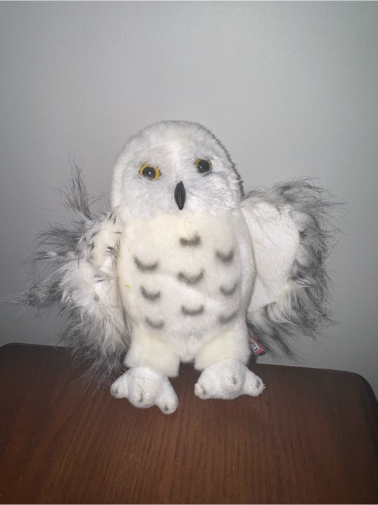 Douglas Other - White & Gray Snowy Owl Plush Stuffed Animal - Soft Kids Toy